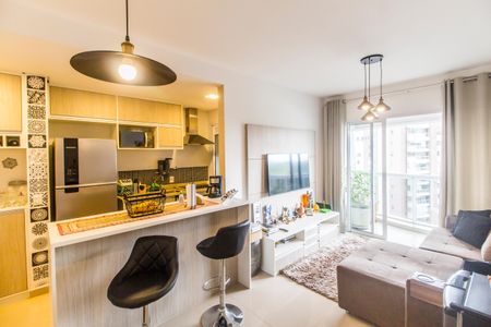 Sala  de apartamento para alugar com 1 quarto, 50m² em Melville Empresarial Ii, Barueri