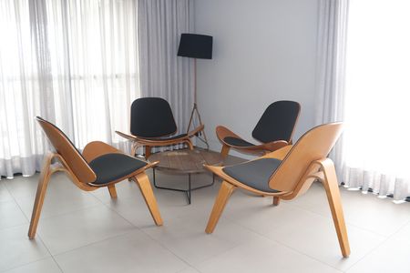 Studio para alugar com 25m², 1 quarto e sem vagaSalão de Festas