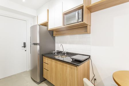 Studio para alugar com 25m², 1 quarto e sem vagaCozinha