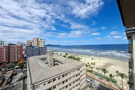 Vista da Sacada de apartamento para alugar com 2 quartos, 70m² em Vila Tupi, Praia Grande