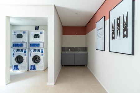 Apartamento para alugar com 35m², 2 quartos e sem vagaLavanderia