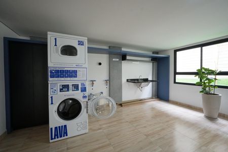 Studio para alugar com 26m², 1 quarto e sem vagaLavanderia