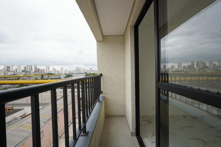 Varanda de kitnet/studio para alugar com 1 quarto, 26m² em Ipiranga, São Paulo