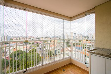 Varanda da sala de apartamento à venda com 3 quartos, 59m² em Vila América, Santo André