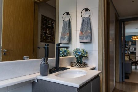 Apartamento à venda com 88m², 3 quartos e 2 vagasBanheiro Social