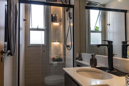 Apartamento à venda com 88m², 3 quartos e 2 vagasBanheiro Social