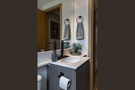 Apartamento à venda com 88m², 3 quartos e 2 vagasBanheiro Social