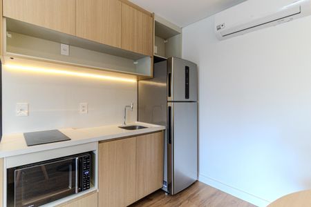 Studio para alugar com 30m², 1 quarto e sem vagaCozinha