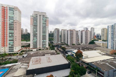 Sala - Vista de apartamento para alugar com 2 quartos, 33m² em Jardim Caravelas, São Paulo