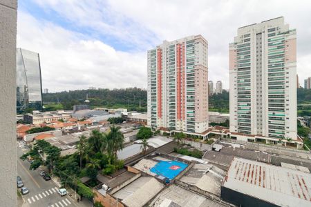 Sala - Vista de apartamento para alugar com 2 quartos, 33m² em Jardim Caravelas, São Paulo