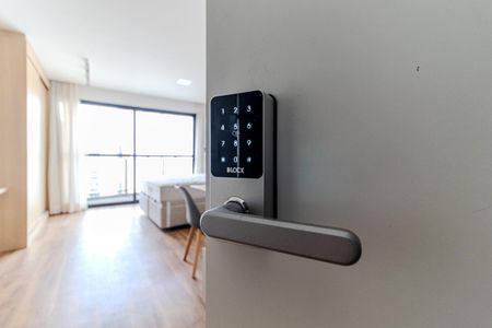 Studio para alugar com 34m², 1 quarto e sem vagaFechadura Eletrônica