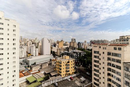 Vista de kitnet/studio para alugar com 1 quarto, 28m² em Santa Cecilia, São Paulo