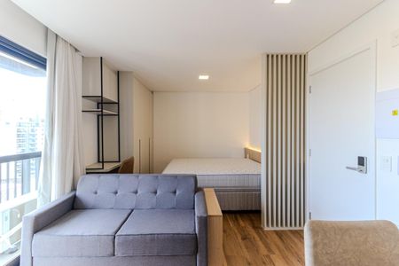 Sala de kitnet/studio para alugar com 1 quarto, 28m² em Santa Cecilia, São Paulo