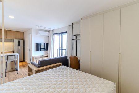 Quarto de kitnet/studio para alugar com 1 quarto, 28m² em Santa Cecilia, São Paulo