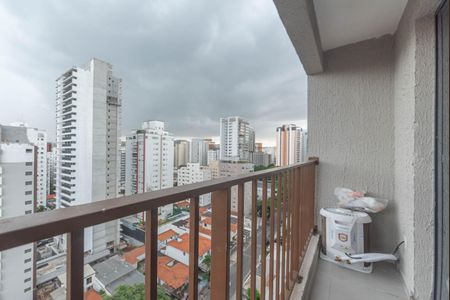 Studio para alugar com 25m², 1 quarto e sem vagaVaranda