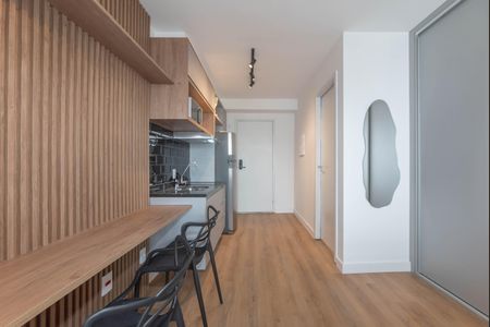 Studio para alugar com 25m², 1 quarto e sem vagaCozinha