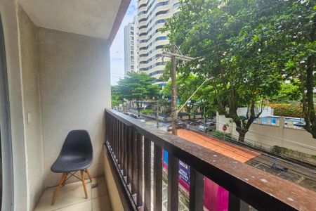 varanda de apartamento para alugar com 2 quartos, 60m² em Centro, Guarujá