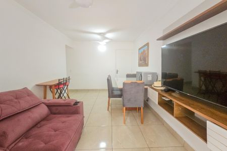 Sala de apartamento para alugar com 2 quartos, 60m² em Centro, Guarujá