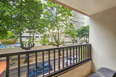 varanda  de apartamento para alugar com 2 quartos, 60m² em Centro, Guarujá