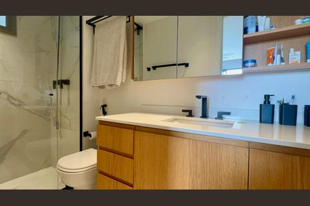 Apartamento para alugar com 84m², 2 quartos e 2 vagasBanheiro da Suíte