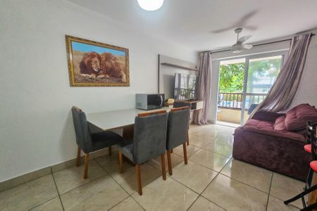 Sala de apartamento para alugar com 2 quartos, 60m² em Centro, Guarujá