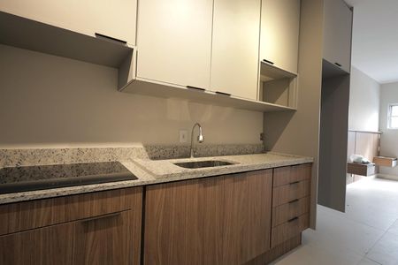 Cozinha e Área de Serviço de apartamento para alugar com 1 quarto, 40m² em Vila Metalúrgica, Santo André