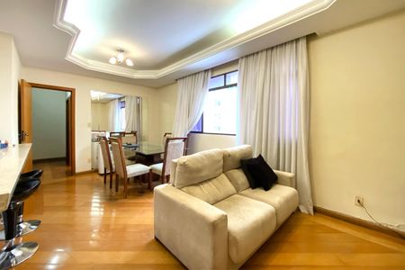 Sala de apartamento à venda com 3 quartos, 78m² em Santo Antônio, Belo Horizonte