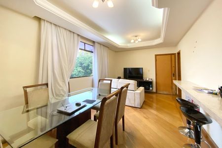 Sala de apartamento à venda com 3 quartos, 78m² em Santo Antônio, Belo Horizonte
