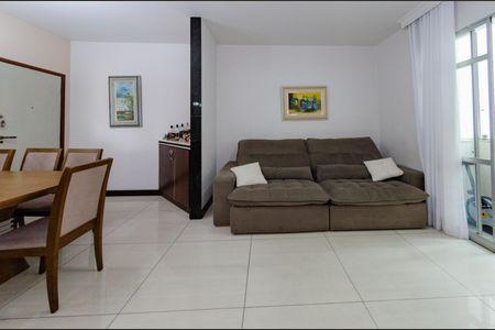 Sala de apartamento à venda com 3 quartos, 87m² em Jardim America, Belo Horizonte
