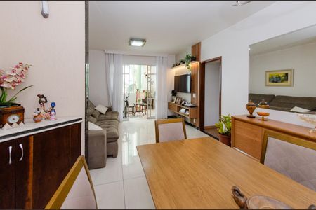 Sala de apartamento à venda com 3 quartos, 87m² em Jardim America, Belo Horizonte