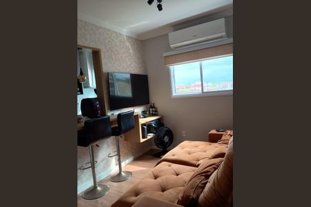 Sala de apartamento para alugar com 2 quartos, 70m² em Catiapoã, São Vicente