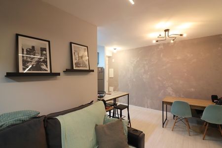 Sala  de apartamento à venda com 2 quartos, 55m² em Vila Joao Basso, São Bernardo do Campo