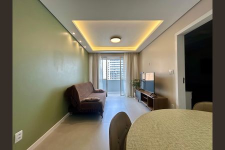 Sala de apartamento para alugar com 1 quarto, 49m² em Centro, Florianópolis
