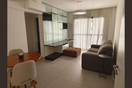 Sala de apartamento à venda com 1 quarto, 43m² em Jardim Paulista, São Paulo