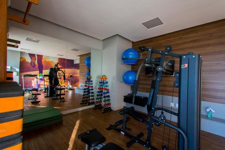 Apartamento à venda com 63m², 2 quartos e 2 vagasÁrea comum - Academia