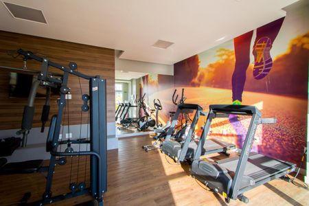 Apartamento à venda com 63m², 2 quartos e 2 vagasÁrea comum - Academia