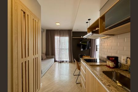 Apartamento à venda com 44m², 1 quarto e sem vagaCozinha 