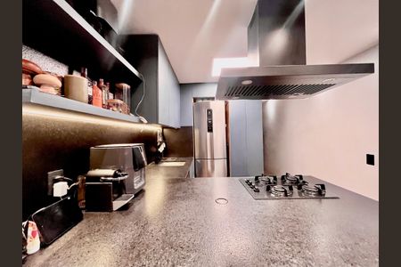 Studio à venda com 42m², 1 quarto e sem vagaCozinha