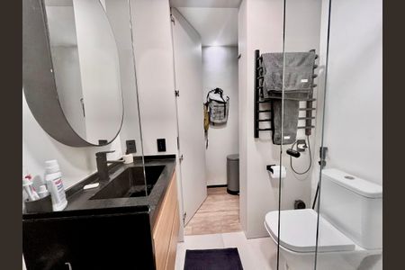 Studio à venda com 42m², 1 quarto e sem vagaBanheiro 