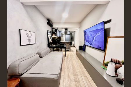 Sala  de kitnet/studio à venda com 1 quarto, 42m² em Copacabana, Rio de Janeiro