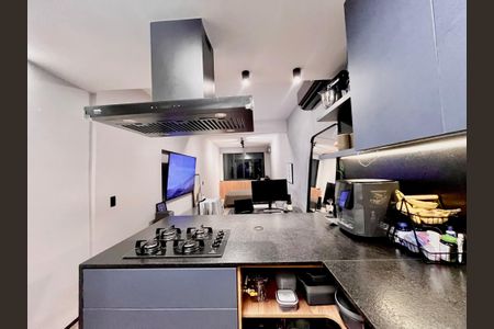 Studio à venda com 42m², 1 quarto e sem vagaCozinha
