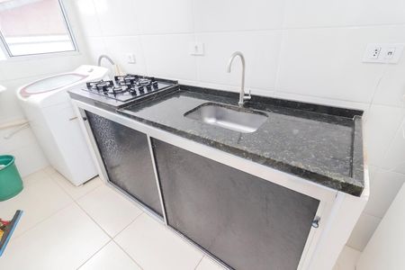 Sala/Cozinha de apartamento para alugar com 2 quartos, 36m² em Cidade São Miguel, São Paulo