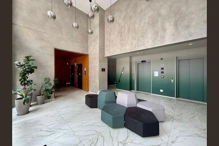 Studio para alugar com 22m², 0 quarto e sem vaga Studio para alugar com 22m², 0 quarto e sem vagaHall Social Bloco