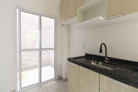 Studio - Cozinha  de kitnet/studio para alugar com 1 quarto, 28m² em Vila Esperança, São Paulo