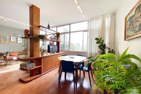 Sala de Jantar de apartamento à venda com 4 quartos, 140m² em Serra, Belo Horizonte