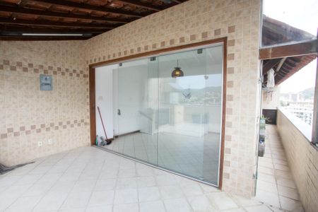 Apartamento à venda com 120m², 3 quartos e 2 vagasVaranda da cobertura