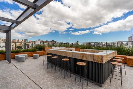 Studio para alugar com 30m², 1 quarto e sem vaga Studio para alugar com 30m², 1 quarto e sem vagaÁrea comum - Bar