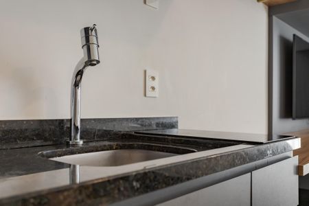 Cozinha de kitnet/studio para alugar com 1 quarto, 30m² em Auxiliadora, Porto Alegre