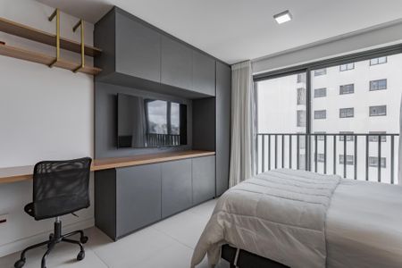 Studio para alugar com 30m², 1 quarto e sem vaga Studio para alugar com 30m², 1 quarto e sem vagaSala/Quarto
