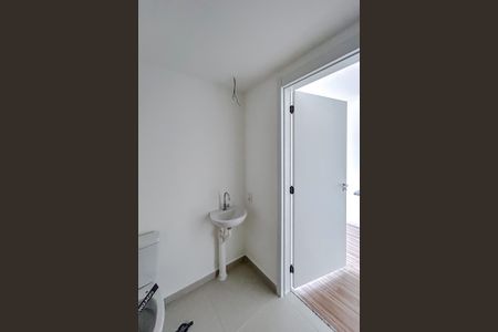 Banheiro de kitnet/studio à venda com 1 quarto, 25m² em Penha de França, São Paulo